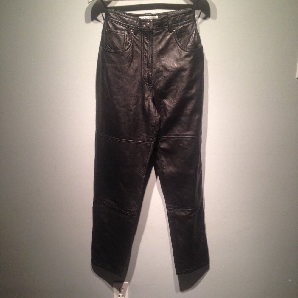 Valerie Stevens Sport Super Soft Genuine Leather Pants